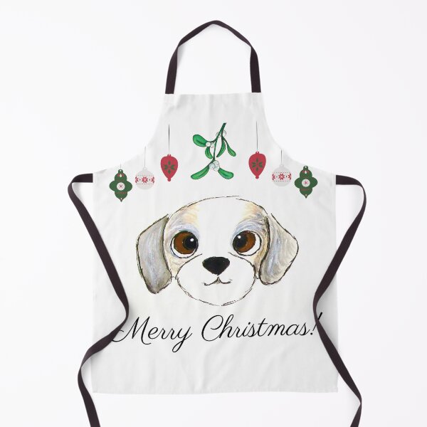 Artikelvorschau, Weihnachten Shih Tzu entworfen und verkauft von PaintedbyCarol.