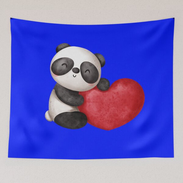 Item preview, Adorable Panda Give Big Heart designed and sold by NUKMARKUS.