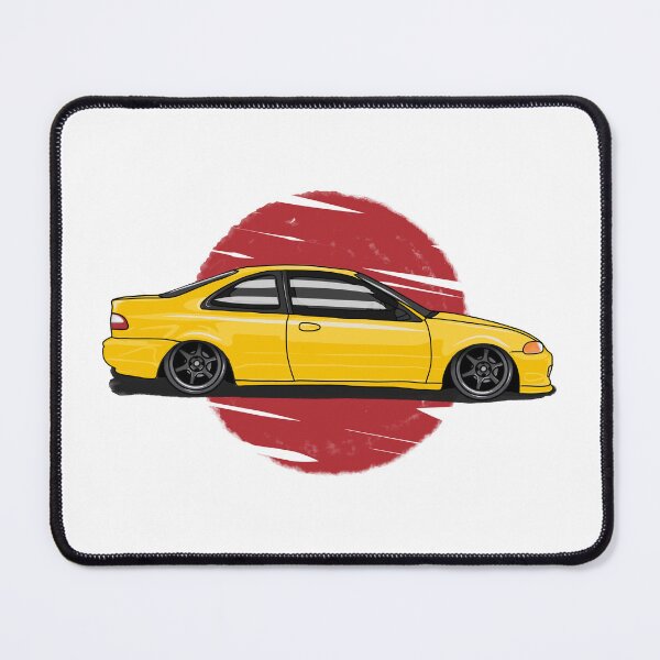 Item preview, Honda Civic EJ1 SIDE - Yellow designed and sold by JonasJunqueira.