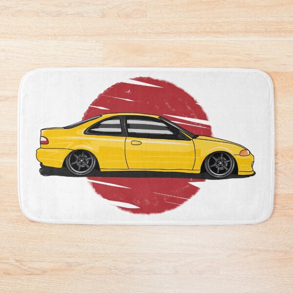 Item preview, Honda Civic EJ1 SIDE - Yellow designed and sold by JonasJunqueira.