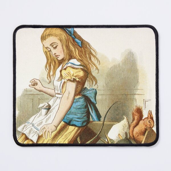 Item preview, Alice tipped over the jury box, illustrated by John Tenniel  designed and sold by LoveSeasonz.