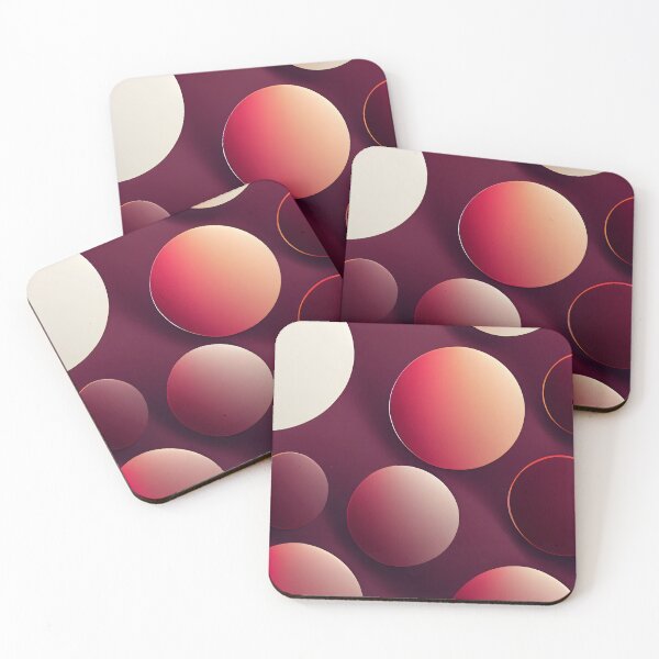 Item preview, Circles on Burgundy designed and sold by samjoule.