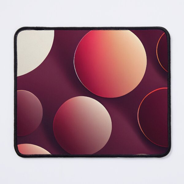 Item preview, Circles on Burgundy designed and sold by samjoule.