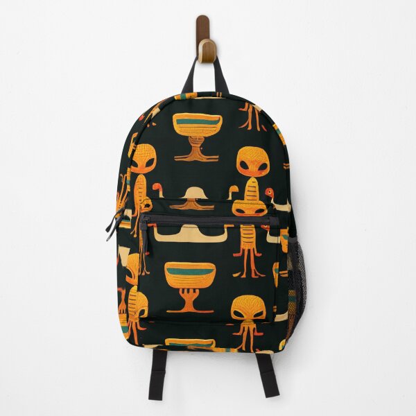 Item preview, Alien hieroglyphs seamless pattern designed and sold by Riverside-Moon.