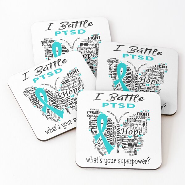 Artikelvorschau, PTSD Warrior - I Battle PTSD Was ist deine Superkraft? entworfen und verkauft von KirstybShop.