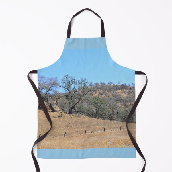 Item preview, California yellow dry mountain land and trees designed and sold by naturematters.