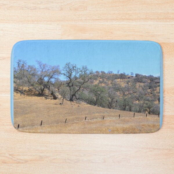 Item preview, California yellow dry mountain land and trees designed and sold by naturematters.