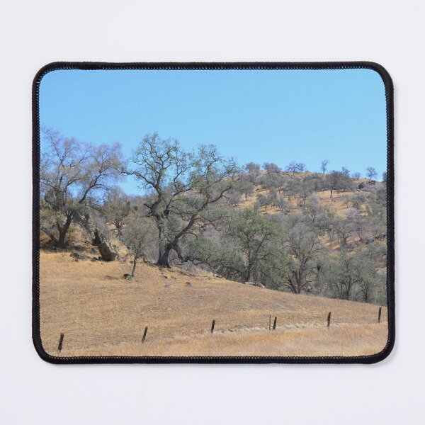 Item preview, California yellow dry mountain land and trees designed and sold by naturematters.