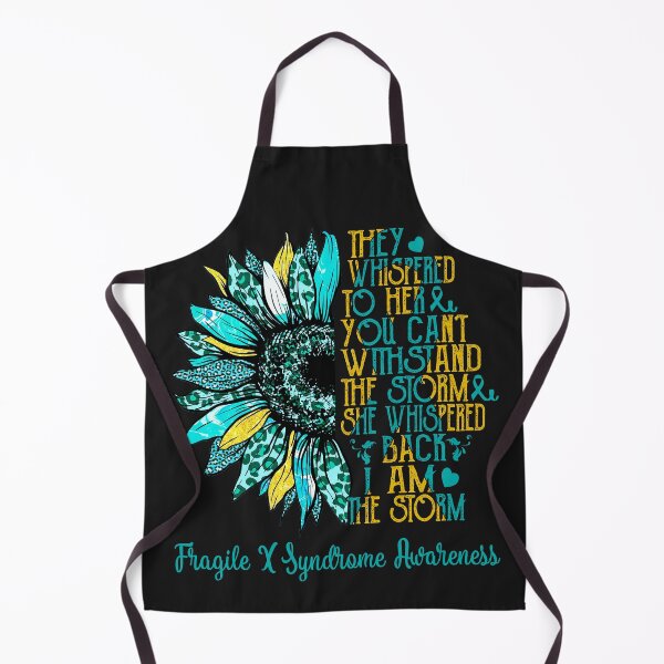 Item preview, I Am The Storm Sunflower Leopard Fragile X Syndrome Awareness designed and sold by rechardtee.