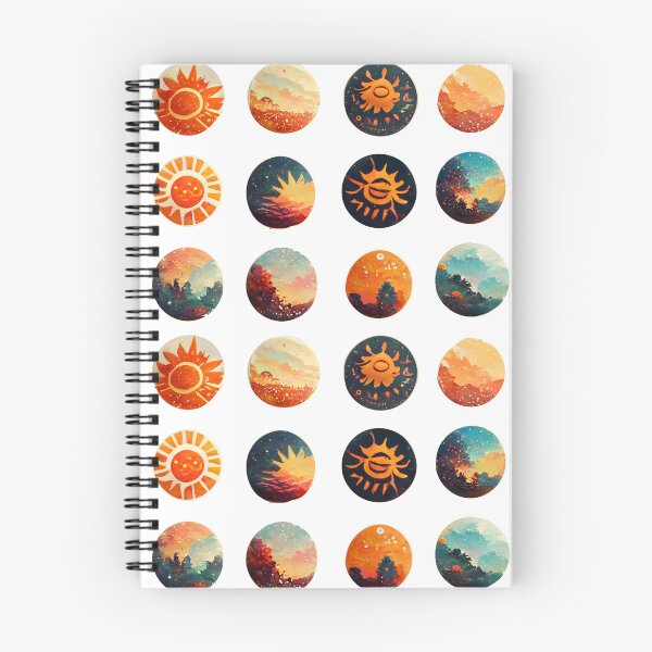 Item preview, Sun-Themed Sticker Set / Magnet Set designed and sold by RadicalWombat.