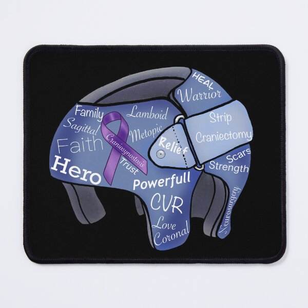 Item preview, Craniosynostosis Heroes wear Helmets designed and sold by Candi Oldfield.