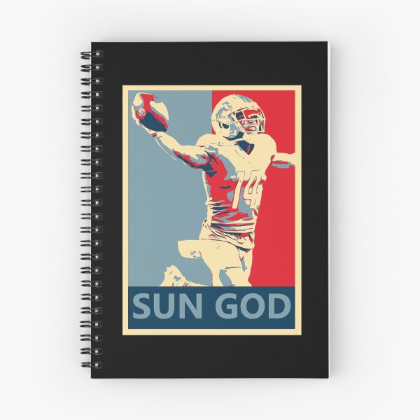 Item preview, Amon-Ra St. Brown Lions Sun God Campaign Poster designed and sold by CaseyParky.