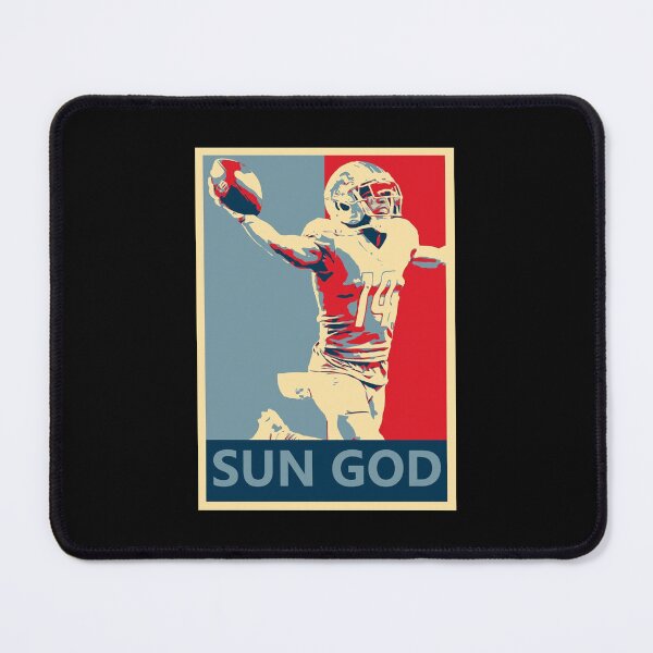 Item preview, Amon-Ra St. Brown Lions Sun God Campaign Poster designed and sold by CaseyParky.
