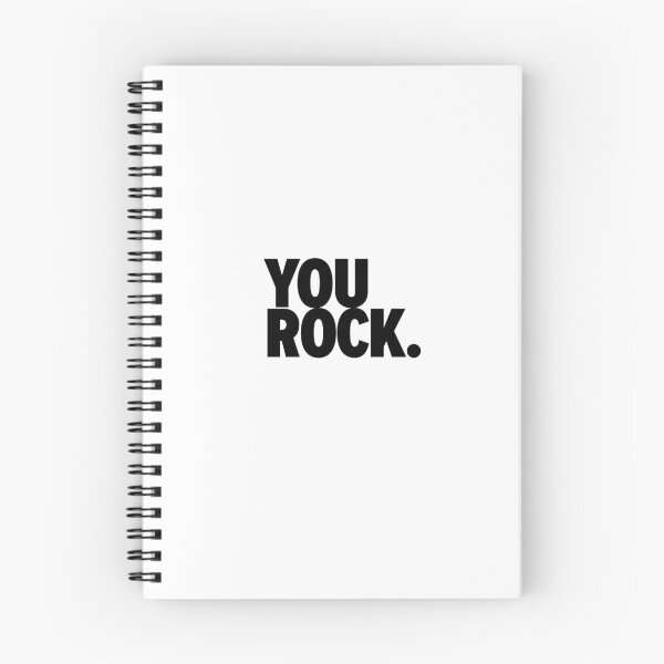 Item preview, You Rock | Black Text designed and sold by ThinkFun! Design.