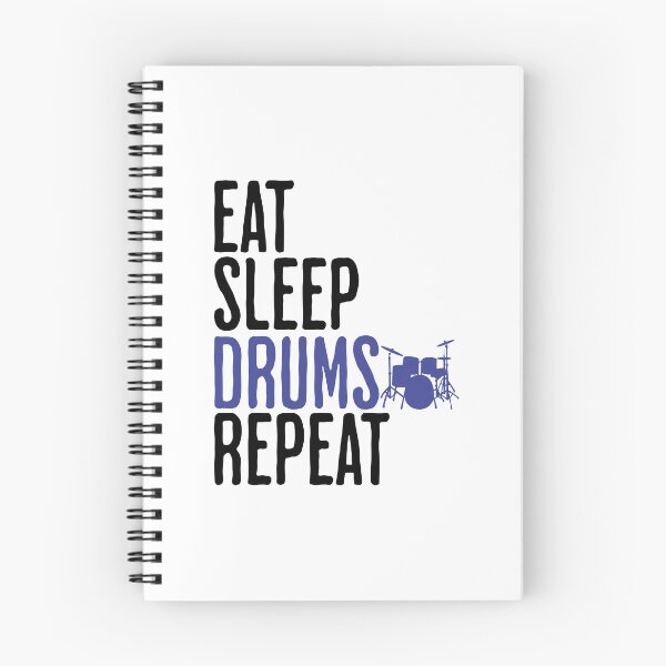 Item preview, Eat Sleep Drums Repeat - Humor For Drummers designed and sold by AlanPhotoArt.