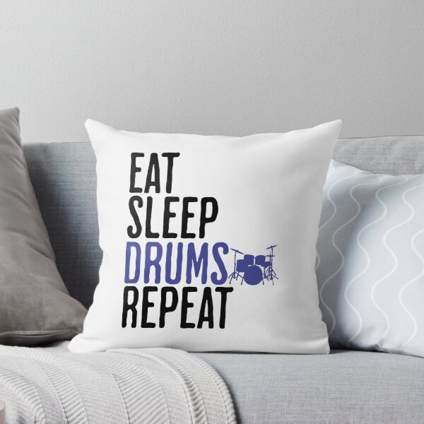 Item preview, Eat Sleep Drums Repeat - Humor For Drummers designed and sold by AlanPhotoArt.