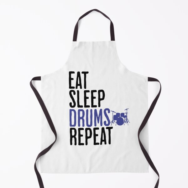 Item preview, Eat Sleep Drums Repeat - Humor For Drummers designed and sold by AlanPhotoArt.