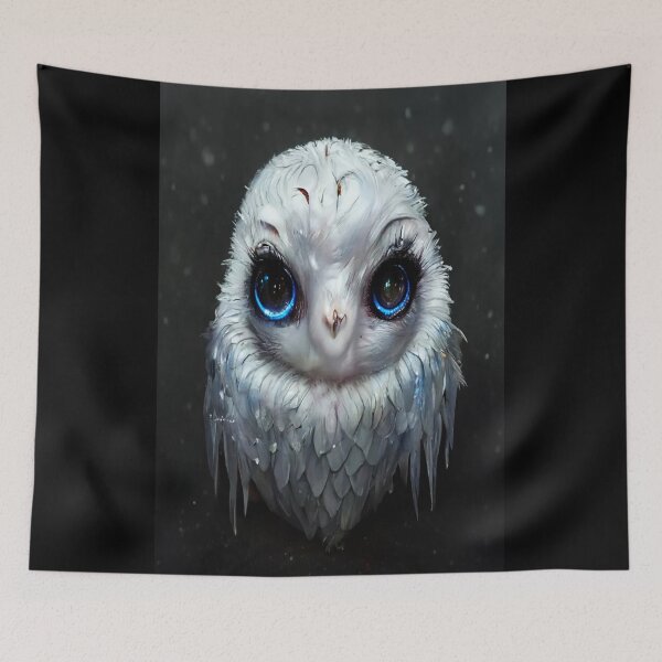 Item preview, The Enchanted Snow Owl  designed and sold by Junior's Digital Designs.