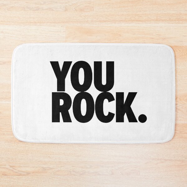 Item preview, You Rock | Black Text designed and sold by ThinkFun! Design.