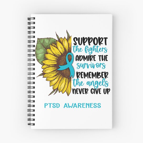 Item preview, PTSD Awareness - Support the Fighters Admire the Survivors Remember the Angels Never Give Up designed and sold by whlrcheryl.