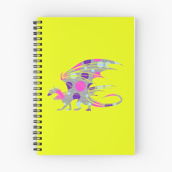Item preview, Dragon Silhouette Filled with Purple, Pink, and Blue Circles  designed and sold by AliCatOriginals.