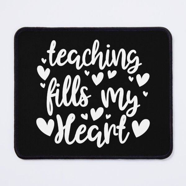 Item preview, Teaching Fills My Heart Valentine Gift Teacher His and Her designed and sold by haselshirt.