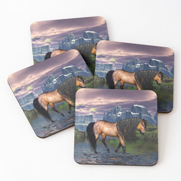 Item preview, Wild Horse in the Lake designed and sold by LoneAngel.