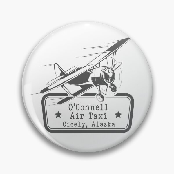 Item preview, O'Connell Air Taxi Northern Exposure Cicely Alaska designed and sold by SonnyBoyDesigns.