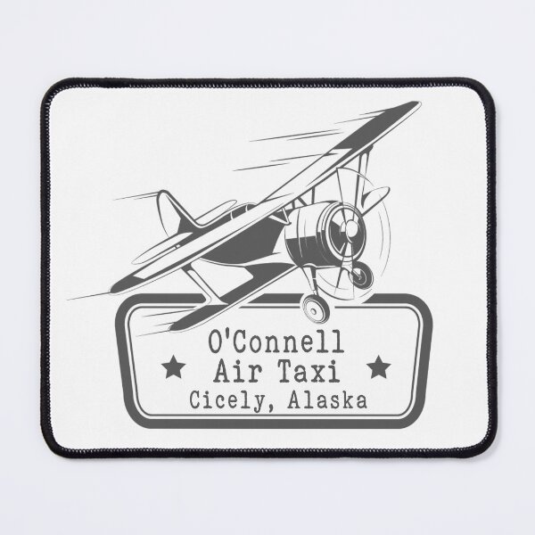 Item preview, O'Connell Air Taxi Northern Exposure Cicely Alaska designed and sold by SonnyBoyDesigns.
