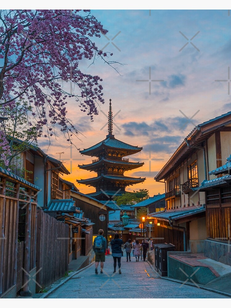 Kyoto Temple Sunset by AdrianAlford