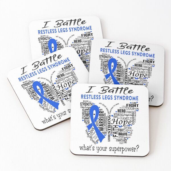 Item preview, Restless Legs Syndrome Warrior - I Battle Restless Legs Syndrome What is your Superpower? designed and sold by KirstybShop.