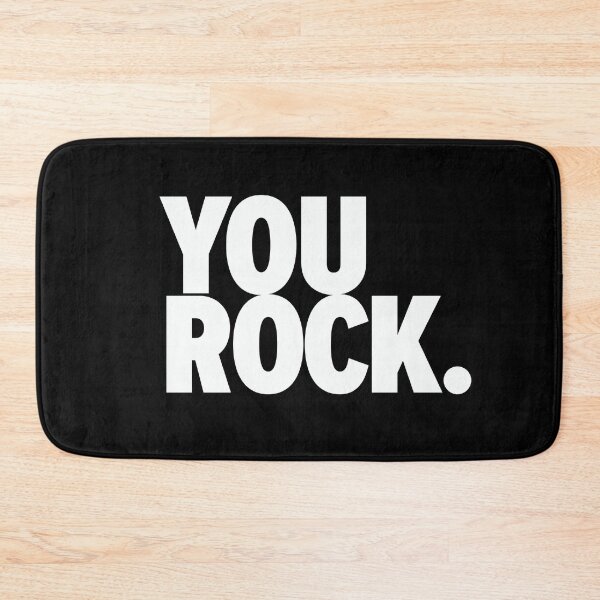 Item preview, You Rock | White Text designed and sold by ThinkFun! Design.