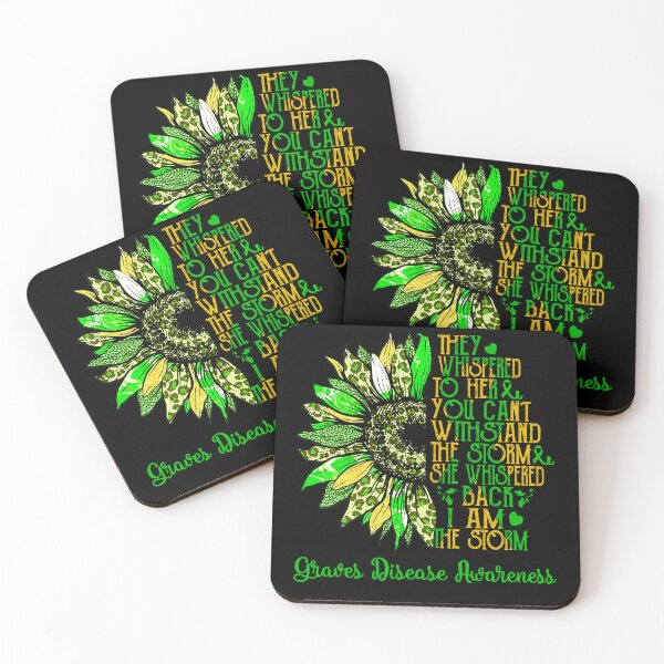 Item preview, I Am The Storm Sunflower Leopard Graves Disease Awareness designed and sold by rechardtee.