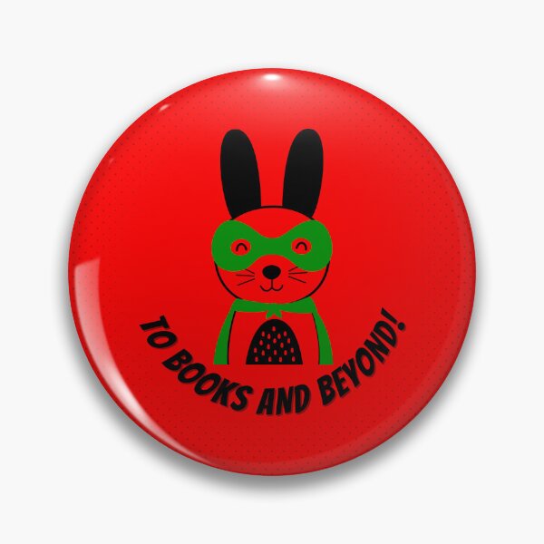 Item preview, To Books and Beyond Bunny Rabbit Superhero designed and sold by tmdaliggr.