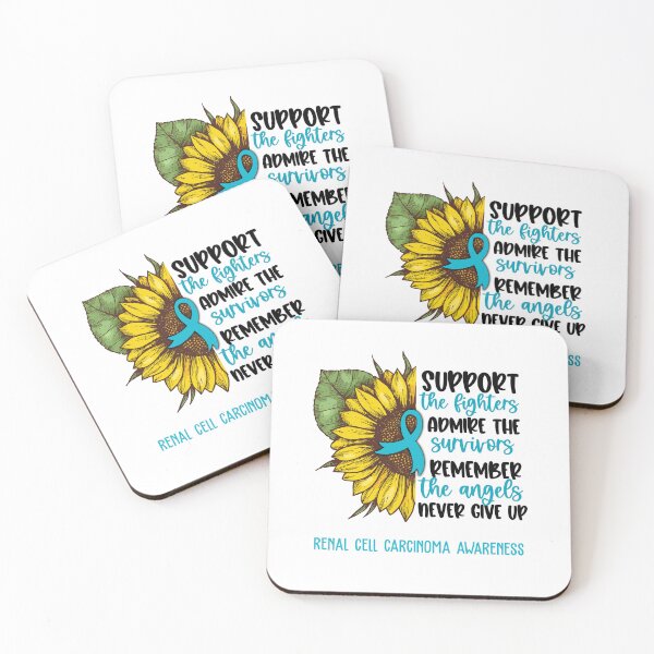 Item preview, Renal Cell Carcinoma Awareness - Support the Fighters Admire the Survivors Remember the Angels Never Give Up designed and sold by whlrcheryl.