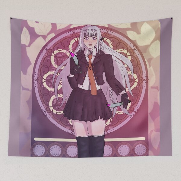 Item preview, Kyoko Art Nouveau with Knives designed and sold by AuriSweet.