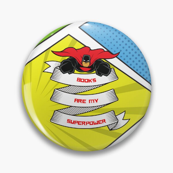 Item preview, Books Are My Super Power designed and sold by tmdaliggr.