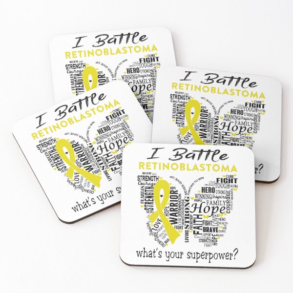 Item preview, Retinoblastoma Warrior - I Battle Retinoblastoma What is your Superpower? designed and sold by KirstybShop.