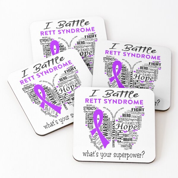 Item preview, Rett Syndrome Warrior - I Battle Rett Syndrome What is your Superpower? designed and sold by KirstybShop.