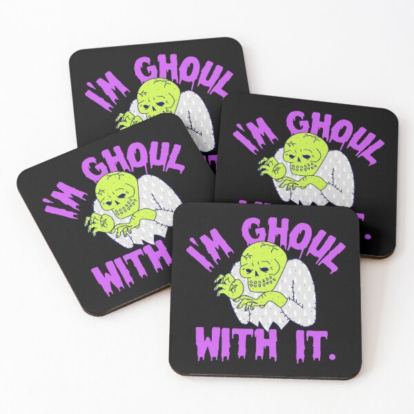 Item preview, I'm Ghoul With It Funny Halloween Monster Aesthetic II designed and sold by TB2018.