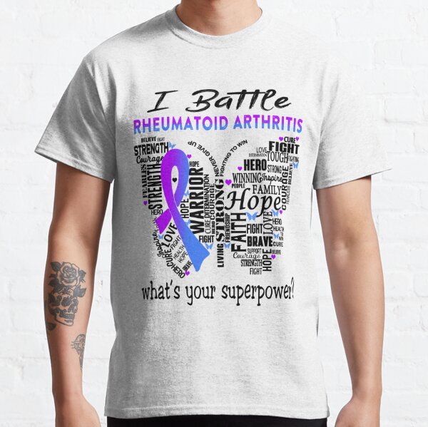 Rheumatoid Arthritis Believe Heart Ribbon Shirts