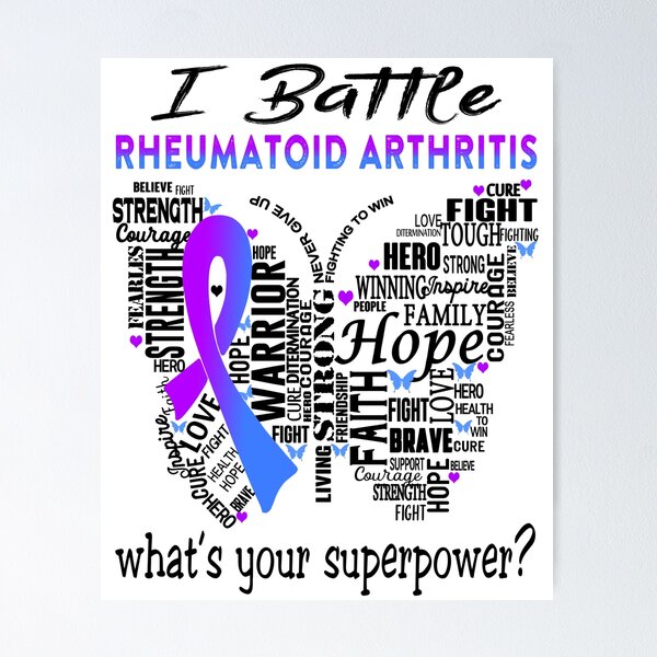 Rheumatoid Arthritis Awareness Month Ribbon Gifts Mouse Pad