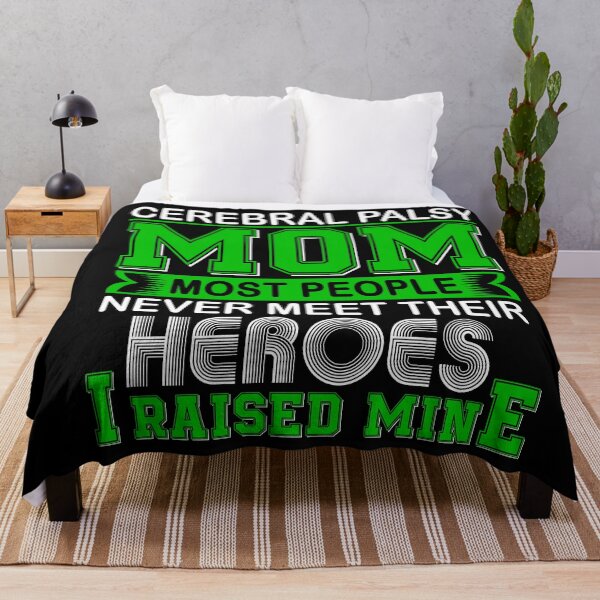 Item preview, Proud Cerebral Palsy Mom Most People Never Meet Their Heroes I Raise Mine designed and sold by frechettee.