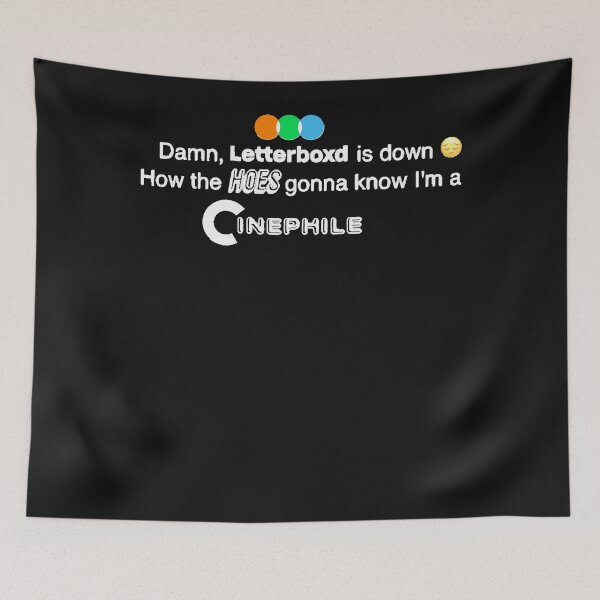 Item preview, Letterboxd is Down designed and sold by JOANDAVIDSONg.