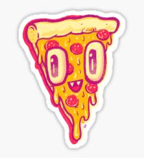 Pizza Face Buddy Sticker