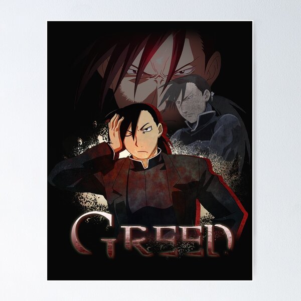 fullmetal alchemist brotherhood wallpaper greed