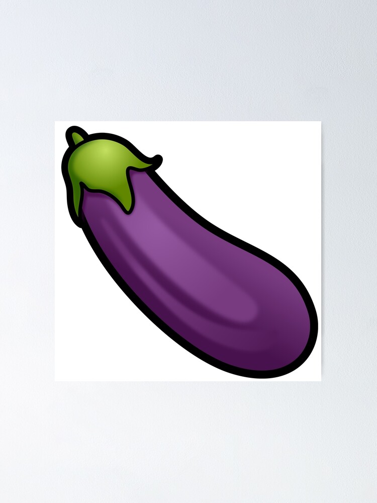 eggplant emoji pillow