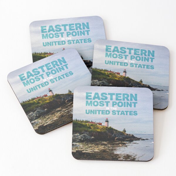 Item preview, Eastern Most Point In The United States designed and sold by LiamTheo.