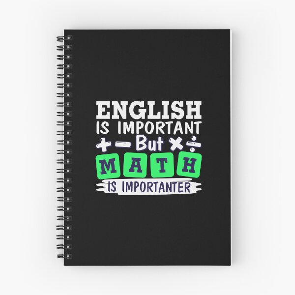 Item preview, English is Important but Math is Importanter Design  designed and sold by boopsblunt.