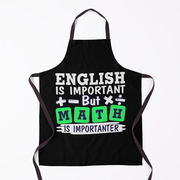 Aperçu de l'œuvre L'anglais est important mais les mathématiques sont plus importantes créée et vendue par boopsblunt.